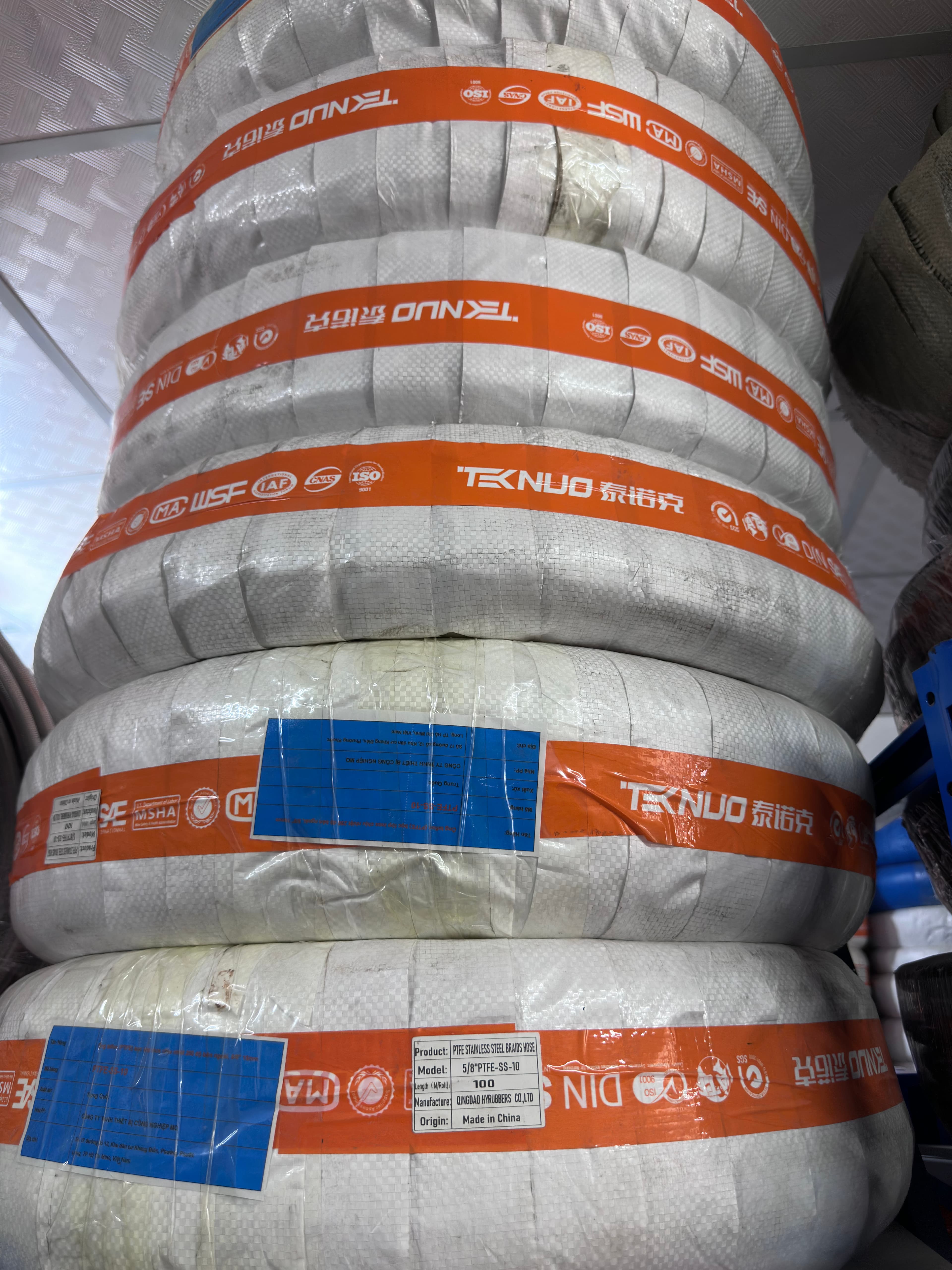 ống Teflong chịu nhiệt PTFE - 5