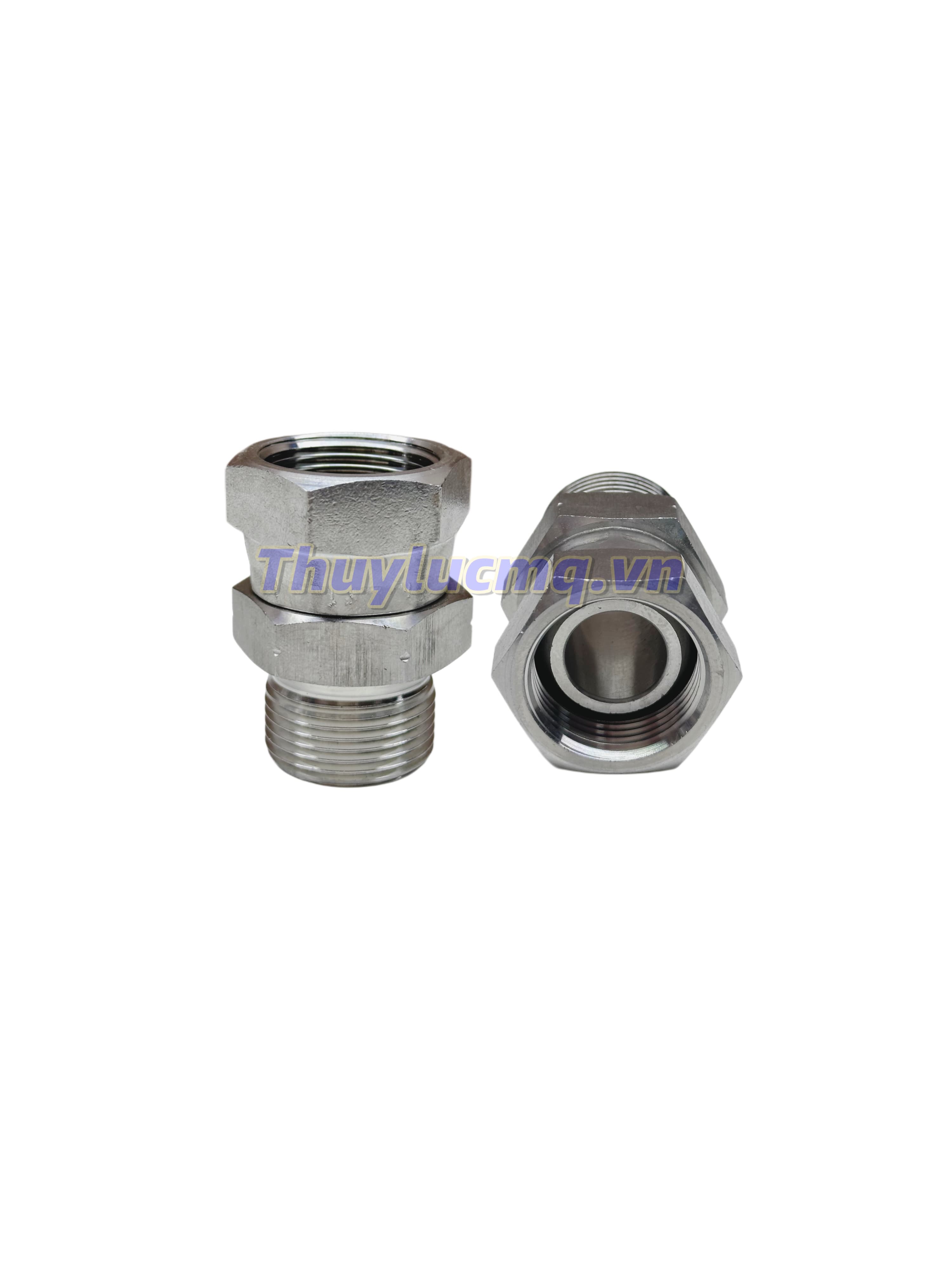 Nối xoay inox BSPP - BPT thẳng - cong 90°