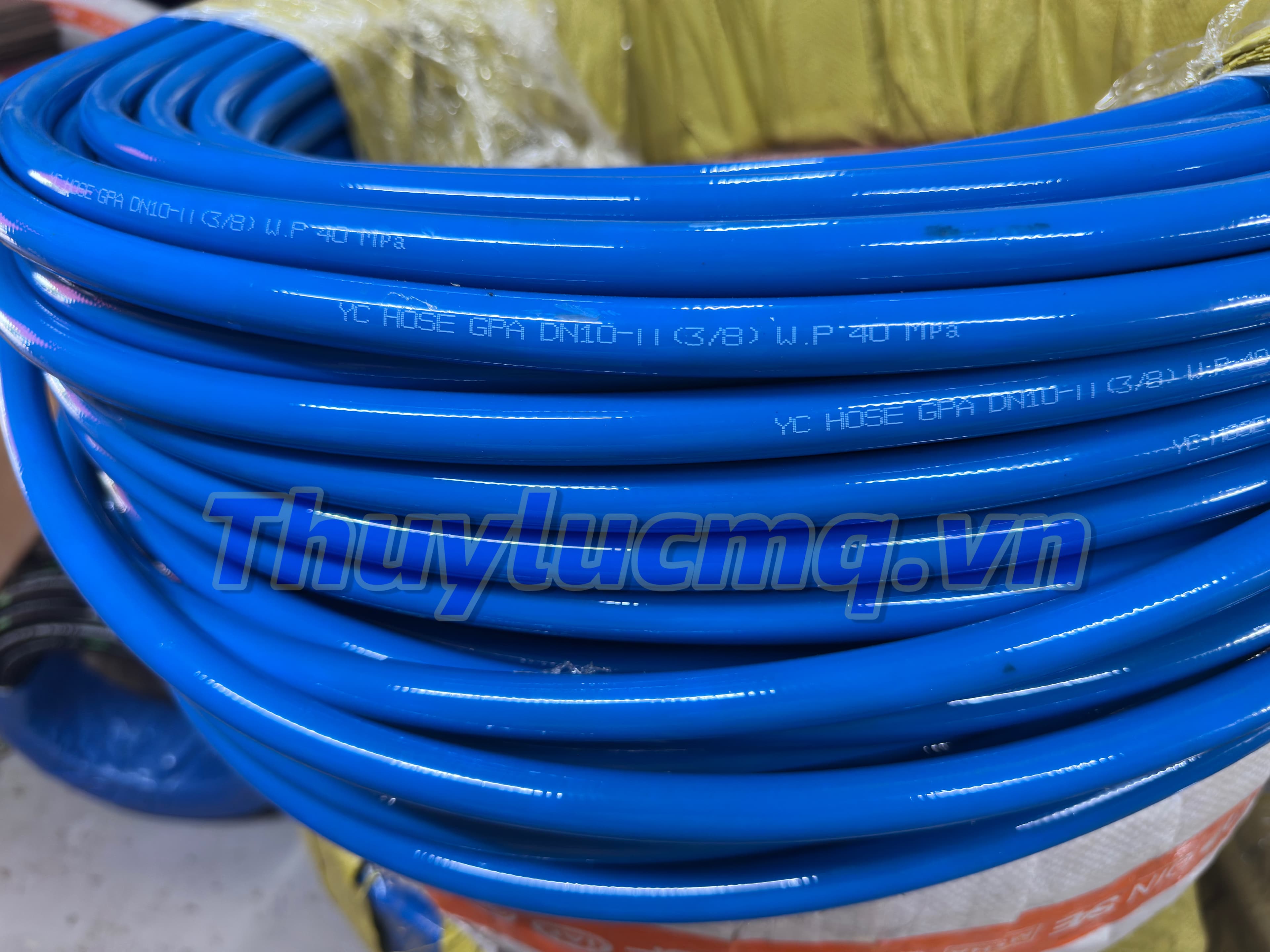 Ống Chịu Khí Nén, Nước Áp Cao 3/8" (DN10) R2-06 – Ống Thủy Lực 2 Lớp Bố Thép