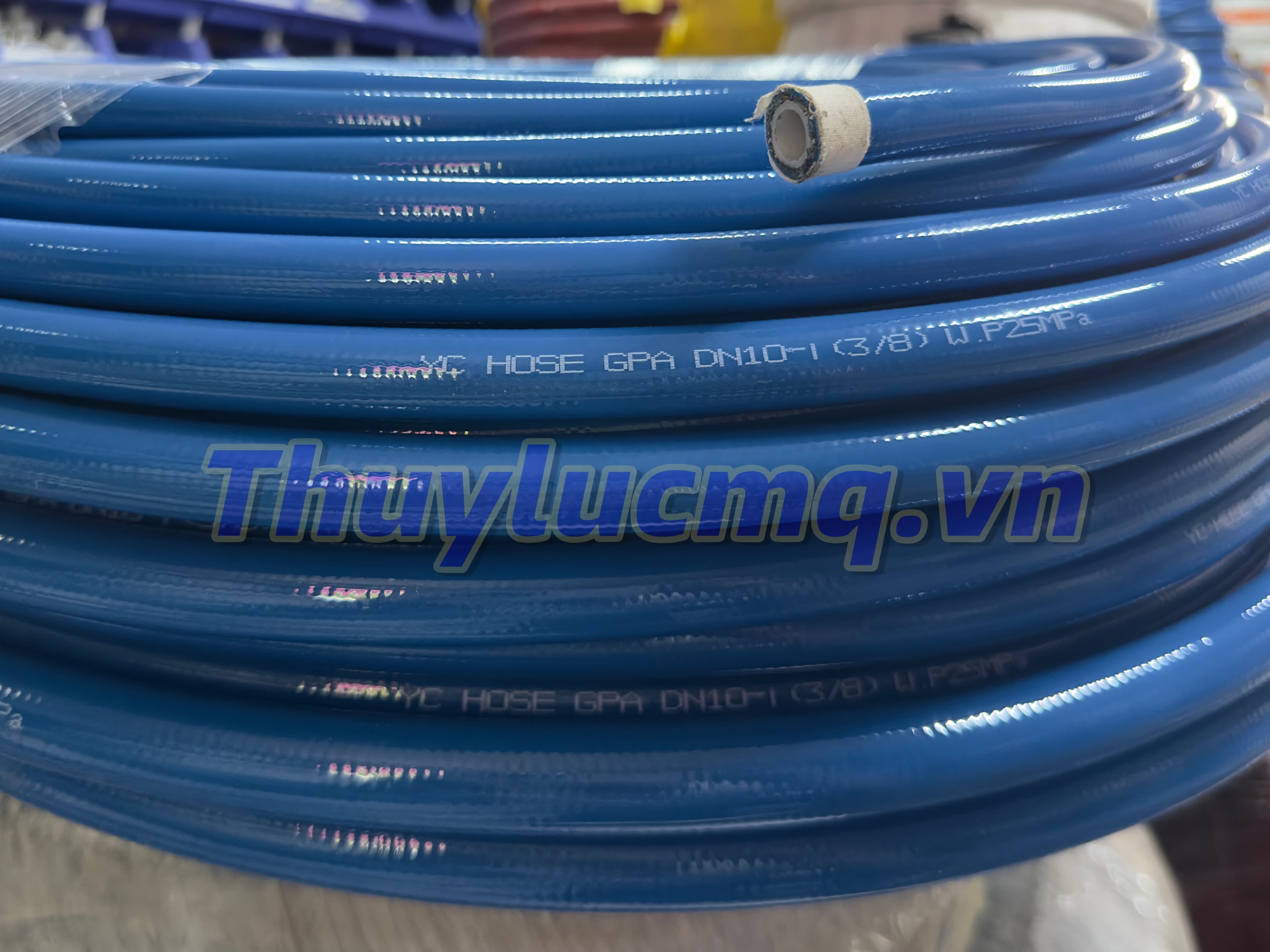 Ống Chịu Khí Nén, Nước Áp Cao 3/8" (DN10) R1-06 – Ống Thủy Lực 1 Lớp Bố Thép