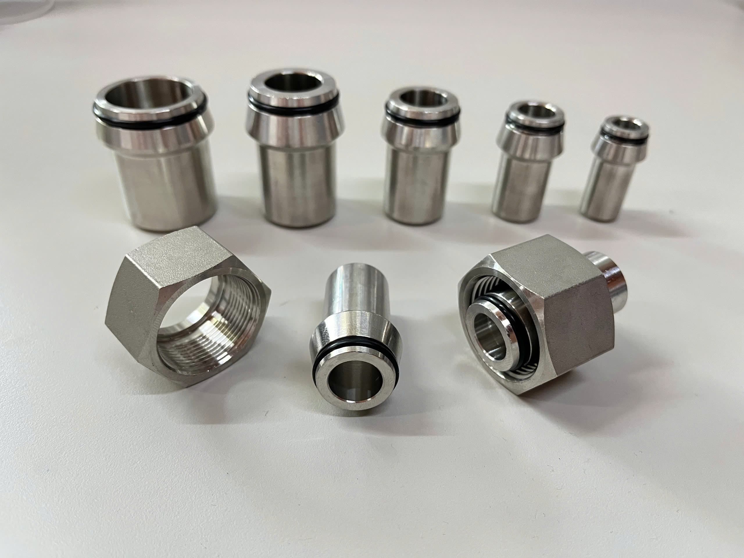 Chuôi hàn thủy lực inox