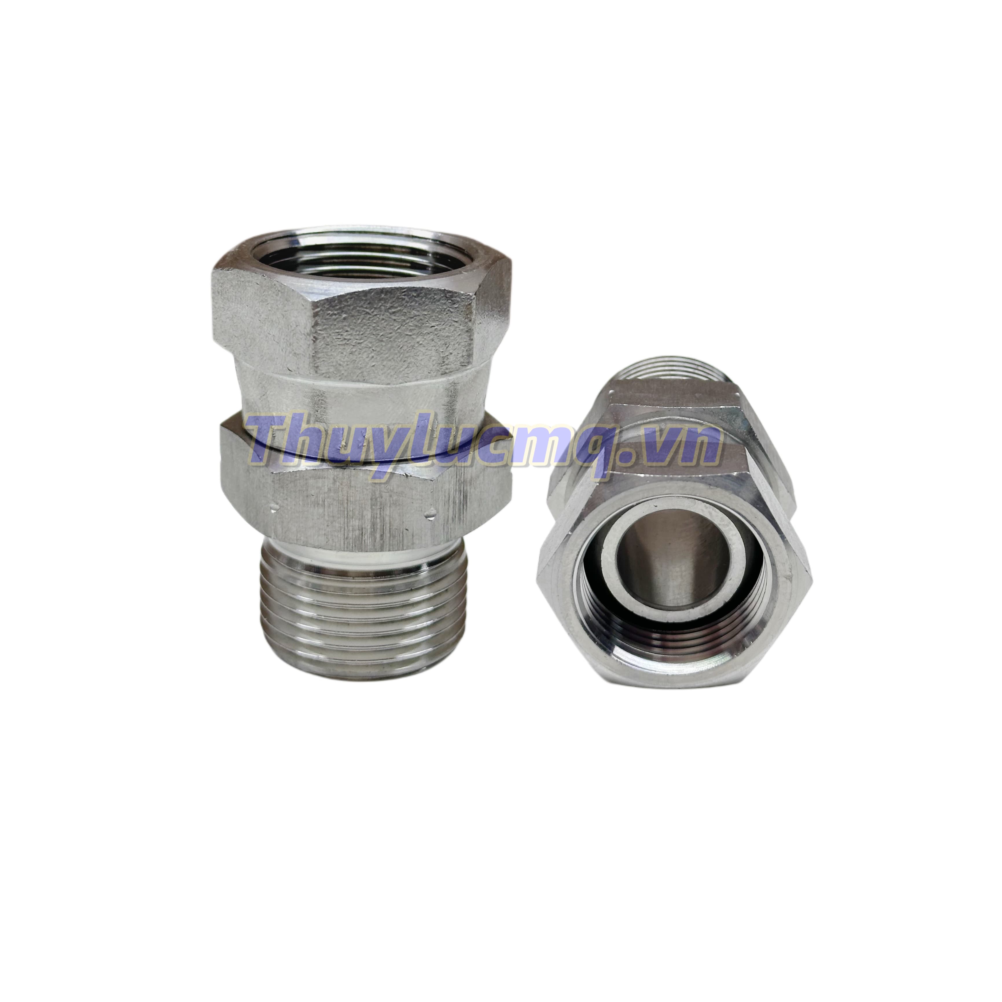 Nối xoay inox BSPP - BPT thẳng - cong 90°