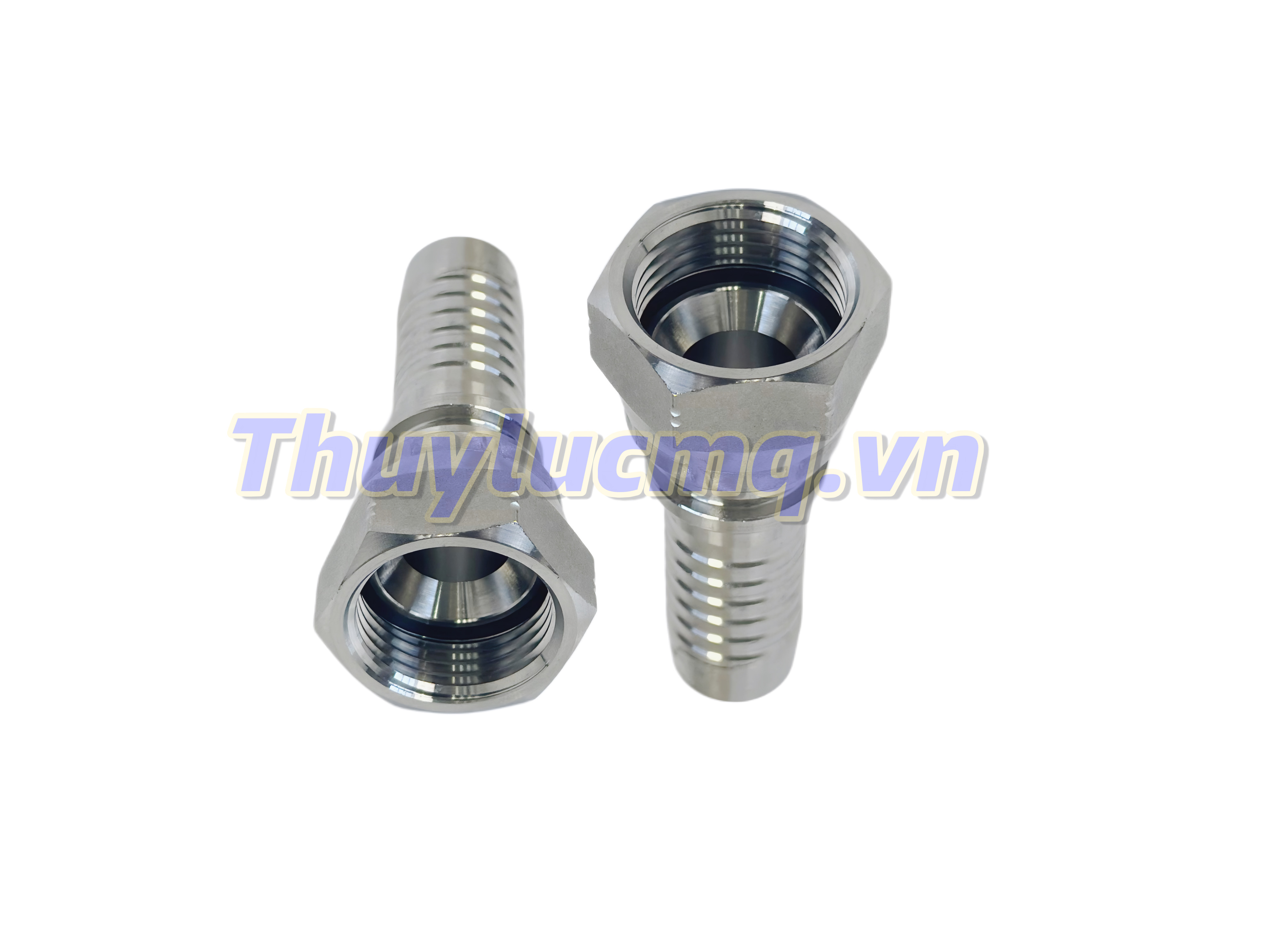 Đầu bấm ống thủy lực inox 304 hệ ren JIC